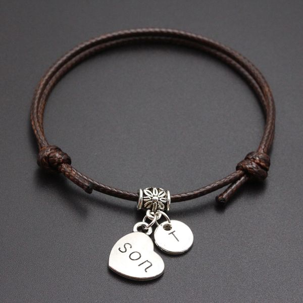 new a-z letters son heart pendant red thread string bracelet handmade diy lucky rope bracelet for women men jewelry gift, Golden;silver
new a-z letters son heart pendant red thread string bracelet handmade diy lucky rope bracelet for women men jewelry gift, Golden;silver