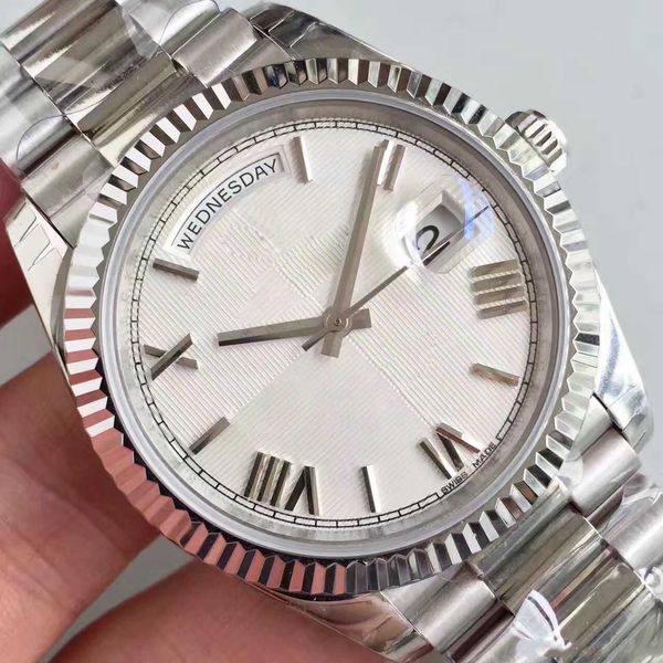 classic daydate mens watch president automatic watches men silver strap blue dial crown clasp watches men party designer watches day dat, Slivery;brown
classic daydate mens watch president automatic watches men silver strap blue dial crown clasp watches men party designer watches day dat, Slivery;brown