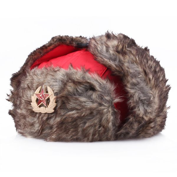 winter soviet cccp badge lei feng hat windproof warm earmuffs men and women outdoor riding russian warm hat aviator caps, Blue;gray
winter soviet cccp badge lei feng hat windproof warm earmuffs men and women outdoor riding russian warm hat aviator caps, Blue;gray
