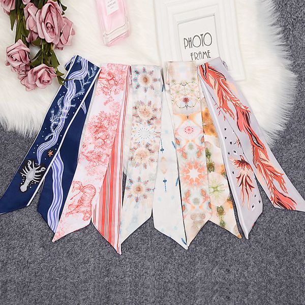taro card 2019 winter silk scarf lady printing tie bag handle ribbon small scarf scarf, Blue;gray
taro card 2019 winter silk scarf lady printing tie bag handle ribbon small scarf scarf, Blue;gray