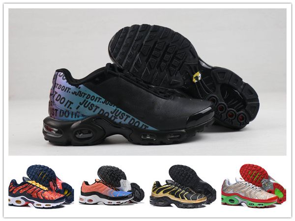 2018 mens tn plus se running shoes triple black white shark hyper blue spray paint scream green men trainer runner sports sneakers 36-45
2018 mens tn plus se running shoes triple black white shark hyper blue spray paint scream green men trainer runner sports sneakers 36-45