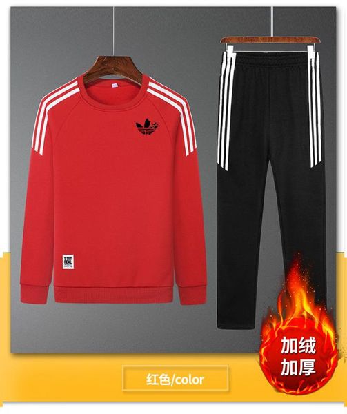 2019 fashion brand sports suit men plus velvet thick sportswear loose sportswear men spring and autumn gym running clothes, Black;blue
2019 fashion brand sports suit men plus velvet thick sportswear loose sportswear men spring and autumn gym running clothes, Black;blue
