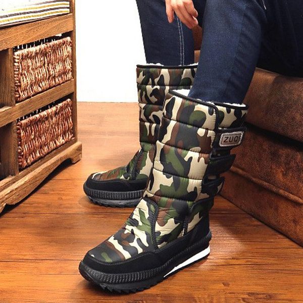 men shoes fashion boots men's warm hook winter boots snow boots high tube waterproof casual booties, Black
men shoes fashion boots men's warm hook winter boots snow boots high tube waterproof casual booties, Black