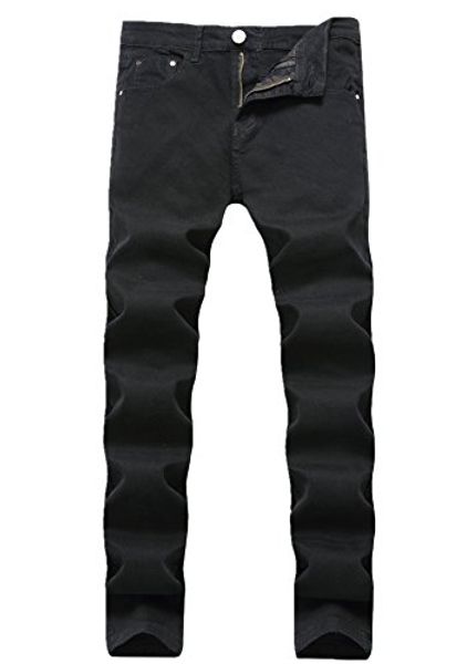 gunlire men's skinny jeans stretch slim straight fit fashion basic denim pants, Blue
gunlire men's skinny jeans stretch slim straight fit fashion basic denim pants, Blue