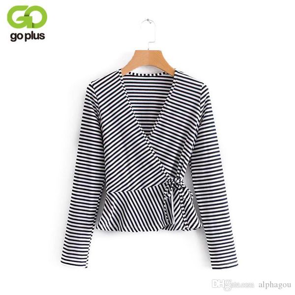 goplus 2018. новой весна черной белый полосатые женщины блуза талия пояс v шеи длинных рубашек рукава мода blusas c4885, White
goplus 2018. новой весна черной белый полосатые женщины блуза талия пояс v шеи длинных рубашек рукава мода blusas c4885, White