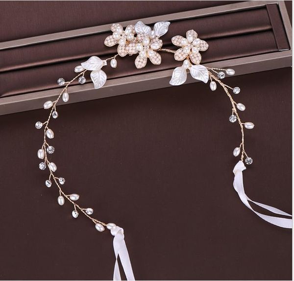 bridal jewelry europe and america pearl hair band hand-knitted headwear bridal wedding accessories, Silver
bridal jewelry europe and america pearl hair band hand-knitted headwear bridal wedding accessories, Silver