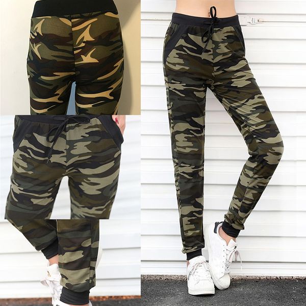 women harem loose long pant sweatpant camouflage jogger pant pocket drawstring american original, Black;white
women harem loose long pant sweatpant camouflage jogger pant pocket drawstring american original, Black;white