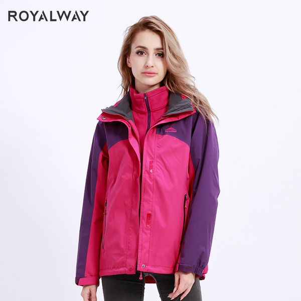 royalway 2019 new woman winter 3 in 1 windbreaker removable fleece liner 2 pieces partner hooded jackets warm coats rfol4216g, Blue;black
royalway 2019 new woman winter 3 in 1 windbreaker removable fleece liner 2 pieces partner hooded jackets warm coats rfol4216g, Blue;black