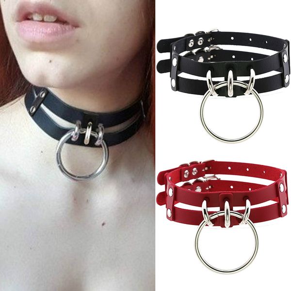 spiked choker for women men punk rock collar goth fashion necklaces leather choker girls o shape harajuku gothic jewelry cr632, Silver
spiked choker for women men punk rock collar goth fashion necklaces leather choker girls o shape harajuku gothic jewelry cr632, Silver