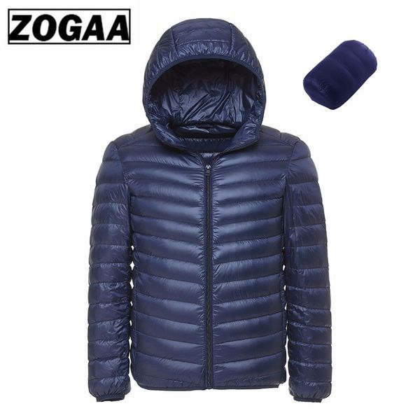 zogaa 2019 men's winter hooded ultralight white duck down jacket male warm jacket line portable package men pack for men, Black
zogaa 2019 men's winter hooded ultralight white duck down jacket male warm jacket line portable package men pack for men, Black