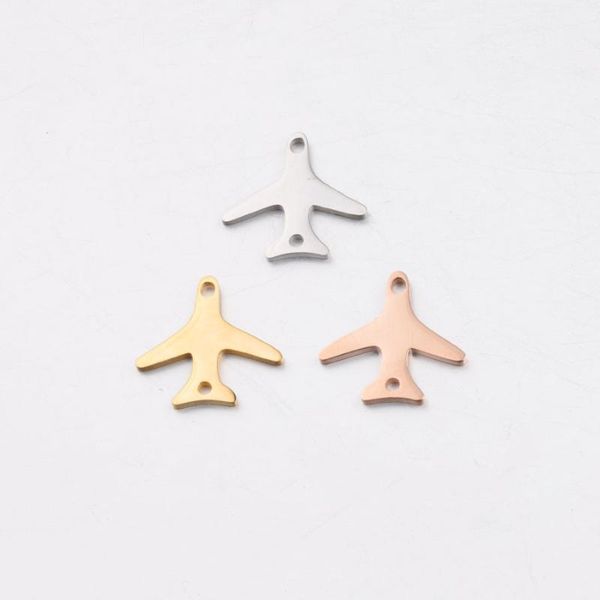 silver/gold/rose gold stainless steel airplane charm connector for diy jewelry making aircraft mirror polished wholesale 20pcs 3, Bronze;silver
silver/gold/rose gold stainless steel airplane charm connector for diy jewelry making aircraft mirror polished wholesale 20pcs 3, Bronze;silver