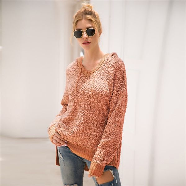 womens sweater plus size knitted with hood plus size women drawstring fleece solid long sleeve hoodie sweater long blouse, White;black
womens sweater plus size knitted with hood plus size women drawstring fleece solid long sleeve hoodie sweater long blouse, White;black