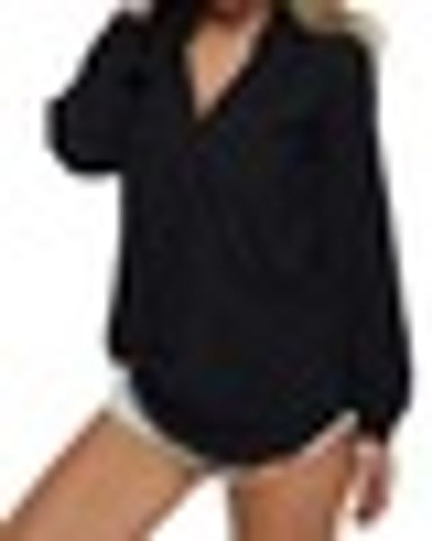 spring autumn casual loose blouse shirts solid v-neck women 2019 long sleeve button pullover plus size blusas shirts, White
spring autumn casual loose blouse shirts solid v-neck women 2019 long sleeve button pullover plus size blusas shirts, White