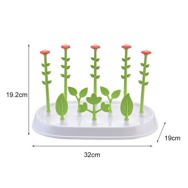 new baby flower tree bottle drying rack with lids detachable feeding safety plastic bottle holder drying clean pacifier shelf
new baby flower tree bottle drying rack with lids detachable feeding safety plastic bottle holder drying clean pacifier shelf