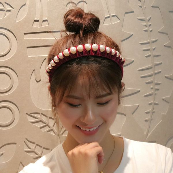 personalized headband with pearl hair style women with headbands alice band cerchietto aliceband hair band online xgfsl, Black;brown
personalized headband with pearl hair style women with headbands alice band cerchietto aliceband hair band online xgfsl, Black;brown