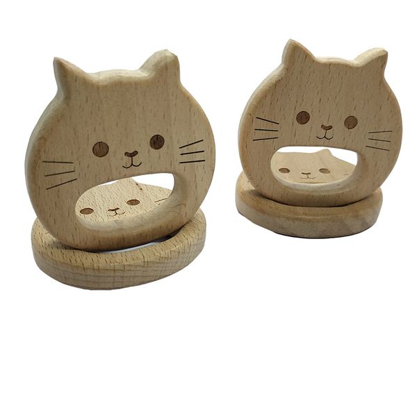 4pcs baby toy beech wooden cat shape baby nursing accessories educational toy for babies wood rattles teethers
4pcs baby toy beech wooden cat shape baby nursing accessories educational toy for babies wood rattles teethers