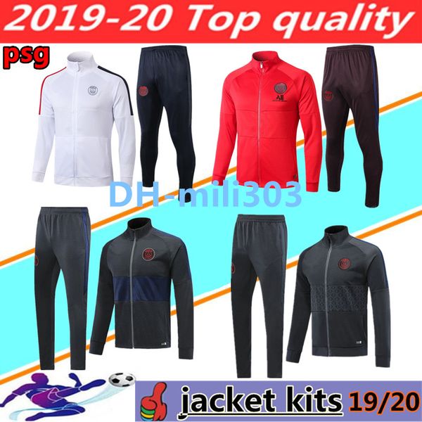 2019 2020 paris soccer jacket tracksuit survêtement 19 20 psg mbappe maillot de foot icardi cavani full zipper football jackets jogging set, Black
2019 2020 paris soccer jacket tracksuit survêtement 19 20 psg mbappe maillot de foot icardi cavani full zipper football jackets jogging set, Black