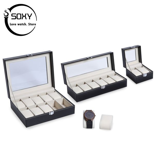 pu leather watch box case 2 6 10 grids professional holder organizer for clock watches jewelry boxes case display relogio, Black;blue
pu leather watch box case 2 6 10 grids professional holder organizer for clock watches jewelry boxes case display relogio, Black;blue