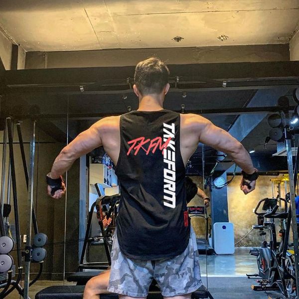 sportswear fitness vest men's suit muscle brother clothes line and iron waistcoat i-shaped training sports loose sleeveless t-sh, Black;blue
sportswear fitness vest men's suit muscle brother clothes line and iron waistcoat i-shaped training sports loose sleeveless t-sh, Black;blue