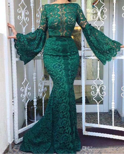 new arrival elegant full lace mermaid evening dresses bateau neck long sleeve prom dress evening gowns formal dress vestido de festa, Black;red
new arrival elegant full lace mermaid evening dresses bateau neck long sleeve prom dress evening gowns formal dress vestido de festa, Black;red