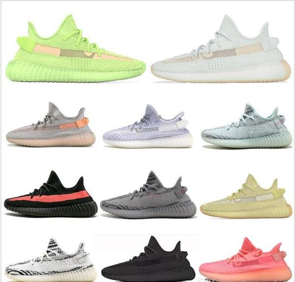 

clay static true form hyperspace butter sesame antlia pink kanye west beluga 2.0 running shoes zebra bred black stripes sneakers, White;red