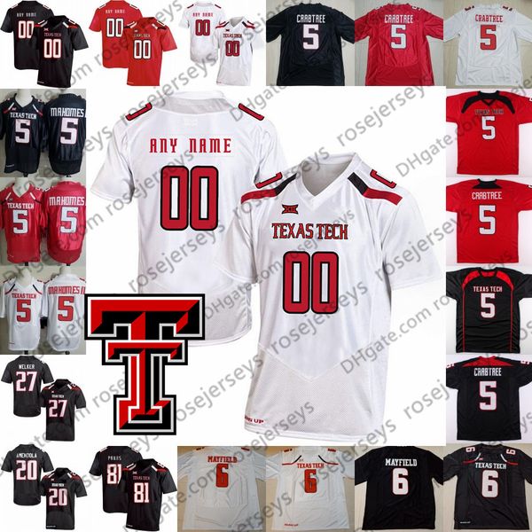 2019 texas tech # 9 tj vasher 26 та'жон генри 86 далтон ригдон белый черный красный тту футбол тту футбол для колледжа по индивидуальному за, Black
2019 texas tech # 9 tj vasher 26 та'жон генри 86 далтон ригдон белый черный красный тту футбол тту футбол для колледжа по индивидуальному за, Black