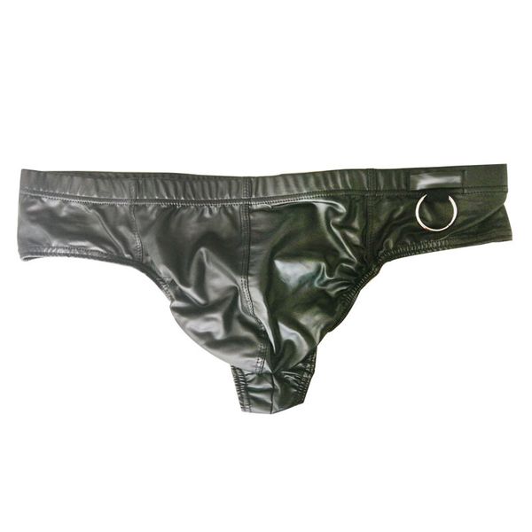 men's underwear u convex patent leather rings personalized low-waist pants underwear xiaoping angle male, Black;white
men's underwear u convex patent leather rings personalized low-waist pants underwear xiaoping angle male, Black;white