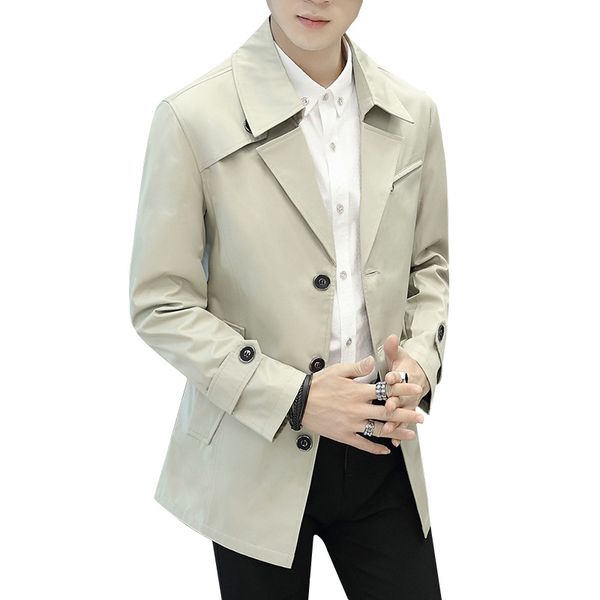 coco new 2019 young man thin dust coat cultivate one's morality paragraph dust coat grows in fashion, Tan;black
coco new 2019 young man thin dust coat cultivate one's morality paragraph dust coat grows in fashion, Tan;black