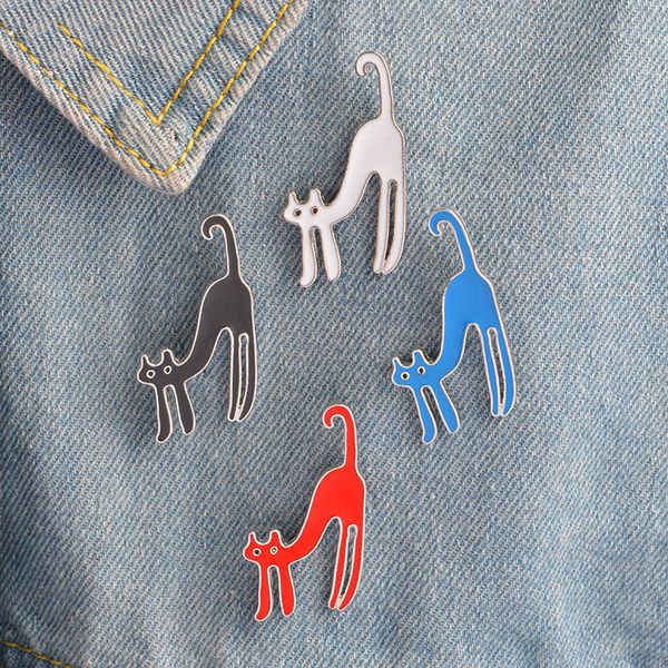 cartoon cute cat animal enamel brooches pin shirts lapel bag badge decorative jewelry for women gift ing, Gray
cartoon cute cat animal enamel brooches pin shirts lapel bag badge decorative jewelry for women gift ing, Gray