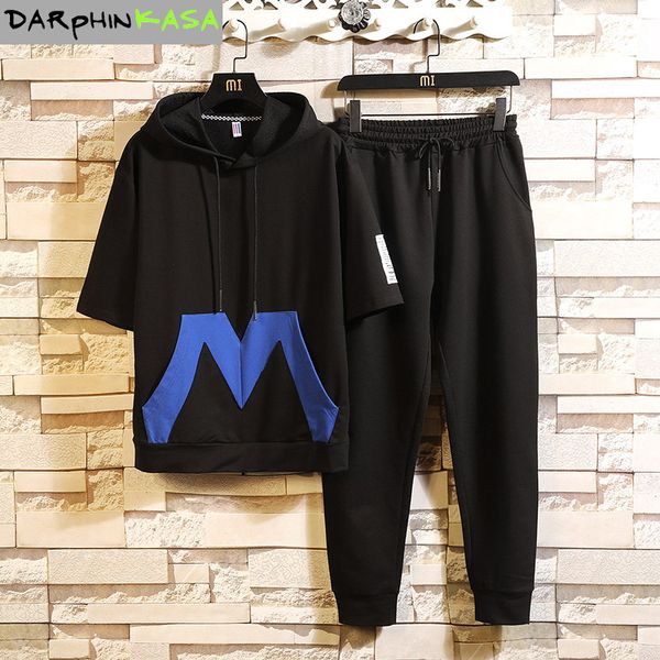 darphinkasa men's set 2020 summer tracksuit men's clothing ropa casual print cotton sweatshirt two piece suit t-shirts+trousers, Gray
darphinkasa men's set 2020 summer tracksuit men's clothing ropa casual print cotton sweatshirt two piece suit t-shirts+trousers, Gray
