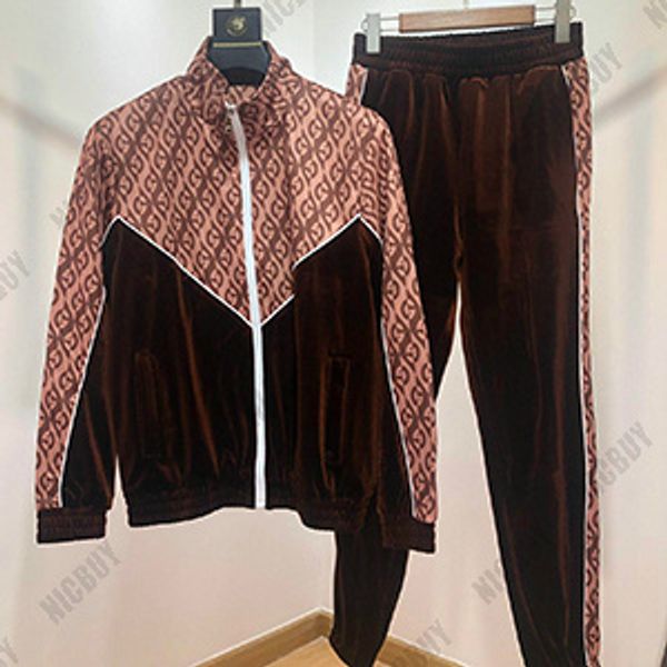 designer brand autumn men clothing fabric striped rhombus jacquard tracksuits patchwork letter geometry zip suit sweatshirt coat sweatsuit, Gray
designer brand autumn men clothing fabric striped rhombus jacquard tracksuits patchwork letter geometry zip suit sweatshirt coat sweatsuit, Gray