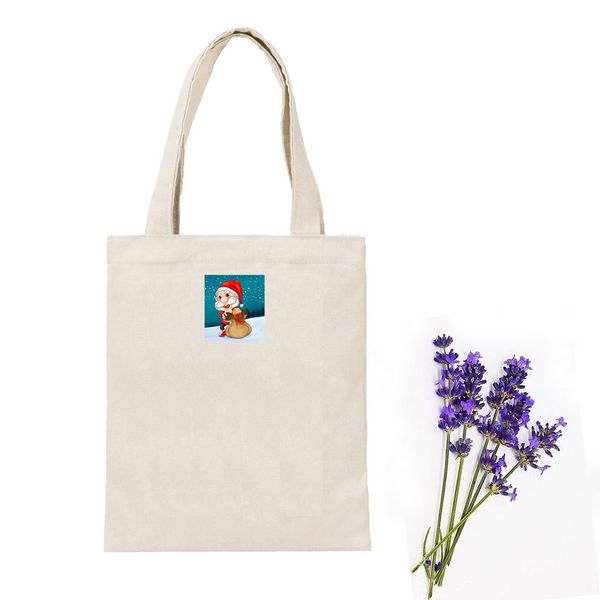 harjoben korean style christmas canvas tote eco bag shopping eco tote white zipper open carrier bags
harjoben korean style christmas canvas tote eco bag shopping eco tote white zipper open carrier bags