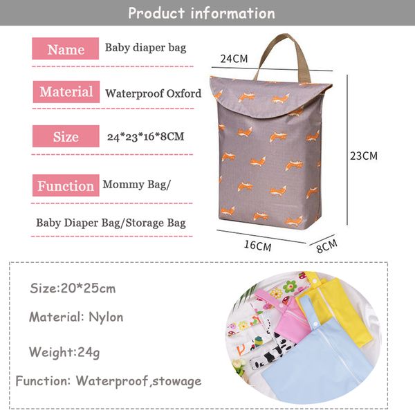 multifunctional baby diaper bags organizer reusable waterproof fashion prints wet/dry bag mummy storage bag travel nappy bag
multifunctional baby diaper bags organizer reusable waterproof fashion prints wet/dry bag mummy storage bag travel nappy bag
