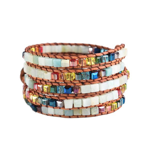 chakra natural stones druzy wrap bracelet female handmade boho bracelet for women men leather dropshipping, Golden;silver
chakra natural stones druzy wrap bracelet female handmade boho bracelet for women men leather dropshipping, Golden;silver