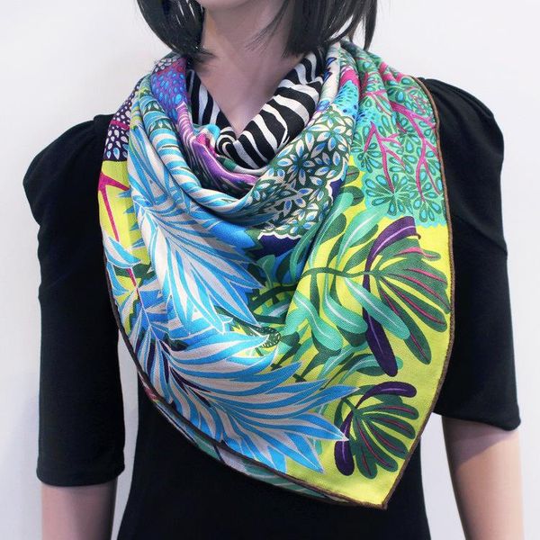 women's thin scarf temperament jungle square high dual-use female models warm and comfortable big large zebra painting shawl quality ve, White;black
women's thin scarf temperament jungle square high dual-use female models warm and comfortable big large zebra painting shawl quality ve, White;black