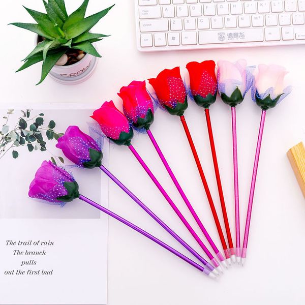 48 pcs/lot simulation rose ballpoint pen cute 0.5mm blue ink flower ball pens promotion gift school writing supplies, Blue;orange
48 pcs/lot simulation rose ballpoint pen cute 0.5mm blue ink flower ball pens promotion gift school writing supplies, Blue;orange