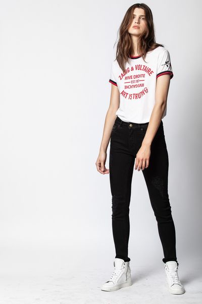 new spring/summer 2021 french niche women's contrast color rose monochrome printed cotton short sleeve t-shirt, White
new spring/summer 2021 french niche women's contrast color rose monochrome printed cotton short sleeve t-shirt, White