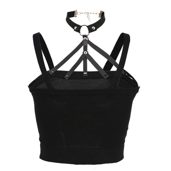 halter black crop women hollow out punk chain gothic club tank backless summer 2019 goth fashion streetwear camis, White
halter black crop women hollow out punk chain gothic club tank backless summer 2019 goth fashion streetwear camis, White