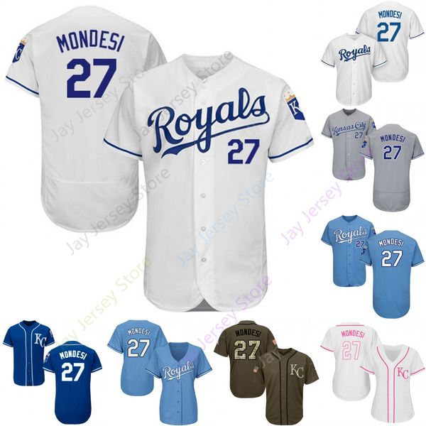 2019 Kansas City 27 Adalberto Mondesi Jersey Royals Jerseys Cool Base Flexbase Home Away White Black Red Grey Pullover Button Men Women Yout 
2019 Kansas City 27 Adalberto Mondesi Jersey Royals Jerseys Cool Base Flexbase Home Away White Black Red Grey Pullover Button Men Women Yout