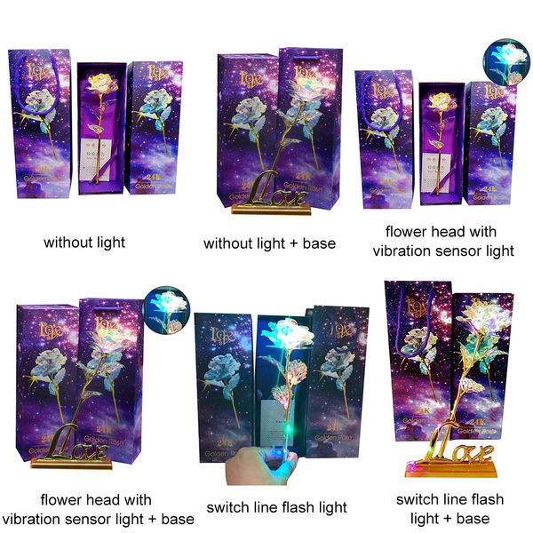 luminescence luminous rose valentine gift wedding eternal flower anniversary props 24k gold foil night light mother's day
luminescence luminous rose valentine gift wedding eternal flower anniversary props 24k gold foil night light mother's day