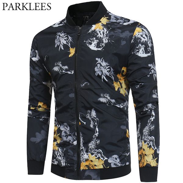 mens hipster bomber baseball jacket 3d multicolor floral print light softshell jackets casual slim fit black plus coats chaqueta, Black;brown
mens hipster bomber baseball jacket 3d multicolor floral print light softshell jackets casual slim fit black plus coats chaqueta, Black;brown