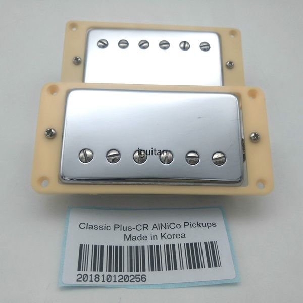 rare plus alnico 5 humbucker pickups 1c braided shield chrome electric guitar pickups225m
rare plus alnico 5 humbucker pickups 1c braided shield chrome electric guitar pickups225m