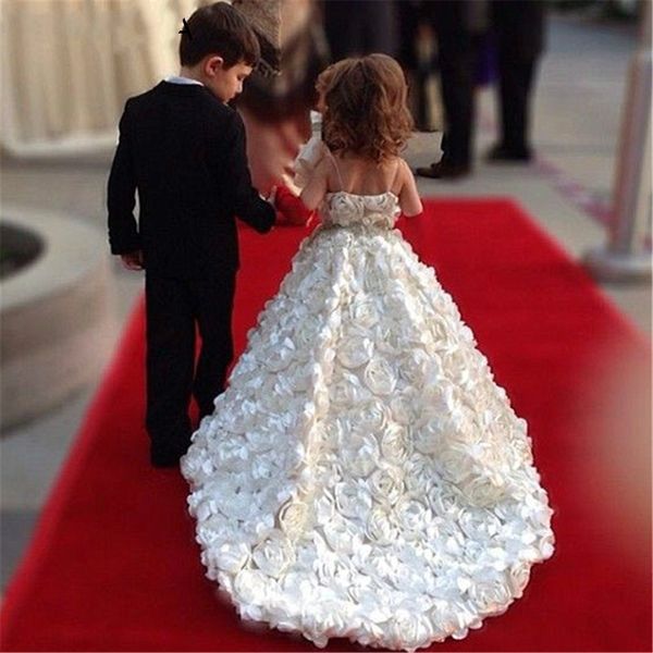 princess flower girls dresses 3d rose flower puffy baby toddler girls adorable kids birthday first holy communion dresses, White;blue
princess flower girls dresses 3d rose flower puffy baby toddler girls adorable kids birthday first holy communion dresses, White;blue