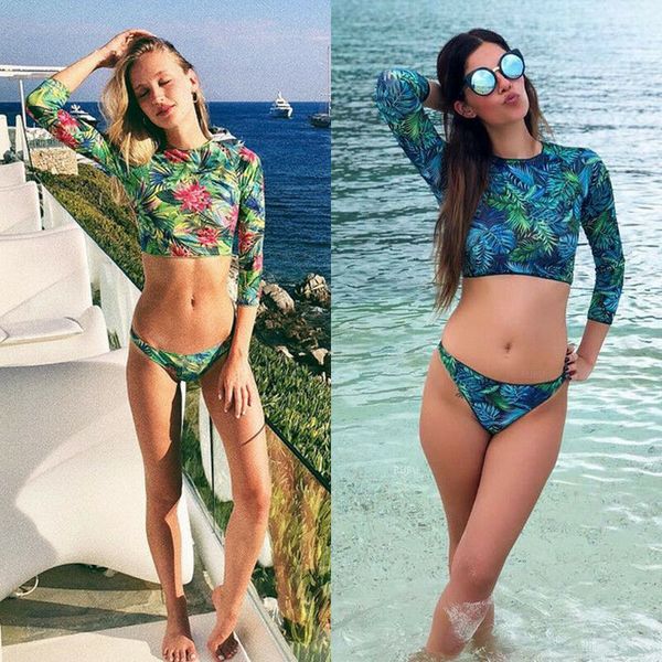 2019 fashion trend women push-up padded bra bikini sets swimsuit long sleeve floral print backless low waist swimwear beachwear
2019 fashion trend women push-up padded bra bikini sets swimsuit long sleeve floral print backless low waist swimwear beachwear