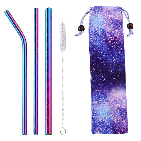 4pcs bubble tea stainless steel straw reusable drinking straws set curved metal straws bag with brush for smoothies juice tea
4pcs bubble tea stainless steel straw reusable drinking straws set curved metal straws bag with brush for smoothies juice tea