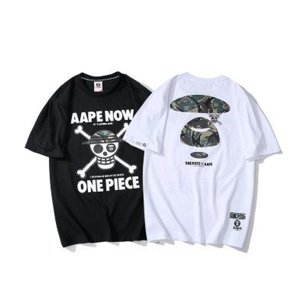 early summer new t-shirt street fashion printing one piece king cotton short-sleeved men and women couple casual t-shirt, White;black
early summer new t-shirt street fashion printing one piece king cotton short-sleeved men and women couple casual t-shirt, White;black