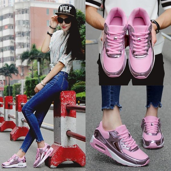 2121 nice pink glod shoes women comfortable sneakers fashion thick bottom casual shoes comfortable lightweight zapatos de mujer, Black
2121 nice pink glod shoes women comfortable sneakers fashion thick bottom casual shoes comfortable lightweight zapatos de mujer, Black