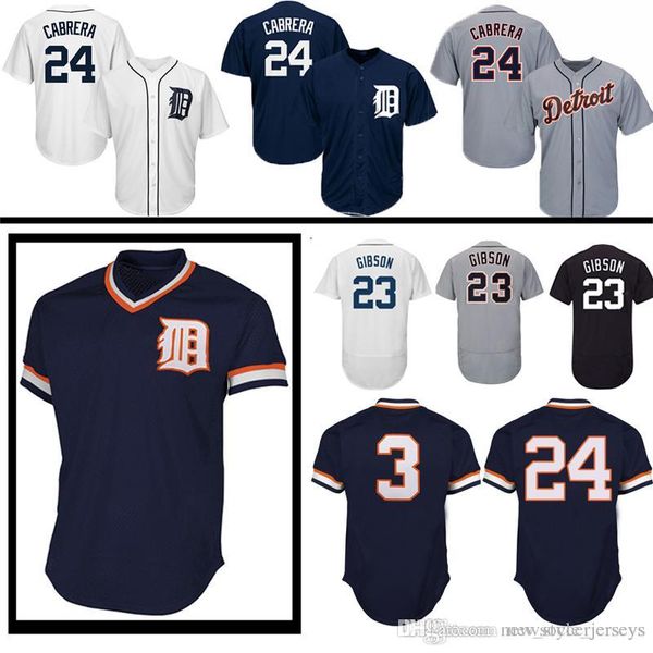Tigers Jersey 23 Kirk Gibson Detroit 24 Miguel Cabrera 3 Alan Trammell Men M-XXXL 2018 Baseball Jersey
Tigers Jersey 23 Kirk Gibson Detroit 24 Miguel Cabrera 3 Alan Trammell Men M-XXXL 2018 Baseball Jersey