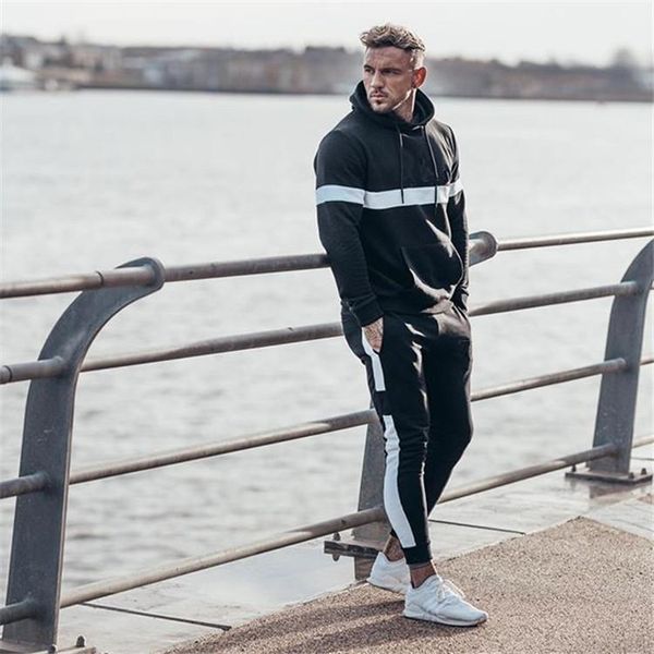 2020 new spring autumn men's brand designer luxury sports suit running fashion brand men's designer luxury tracksuits survetement, Gray
2020 new spring autumn men's brand designer luxury sports suit running fashion brand men's designer luxury tracksuits survetement, Gray