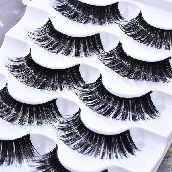 new fashion 5 pairs eyelashes 3d natural false eyelashes mink lashes soft eyelash extension makeup kit cilios wholesale
new fashion 5 pairs eyelashes 3d natural false eyelashes mink lashes soft eyelash extension makeup kit cilios wholesale